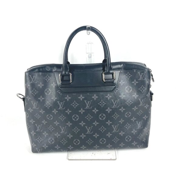 LOUIS VUITTON M44222 MonogramEclipse Odise Document Bag Tote Bag Hand Bag - Picture 1 of 15